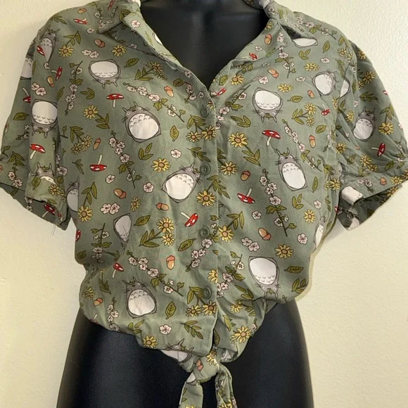 Her Universe Totoro Graphic Shirt - Picture 3 of 8